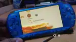 Original PlayStation portable psp blue color good condition one