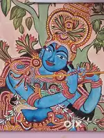 Mural painting __ Krishna