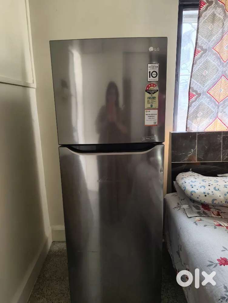 LG convertible double door fridge 235 ltrs