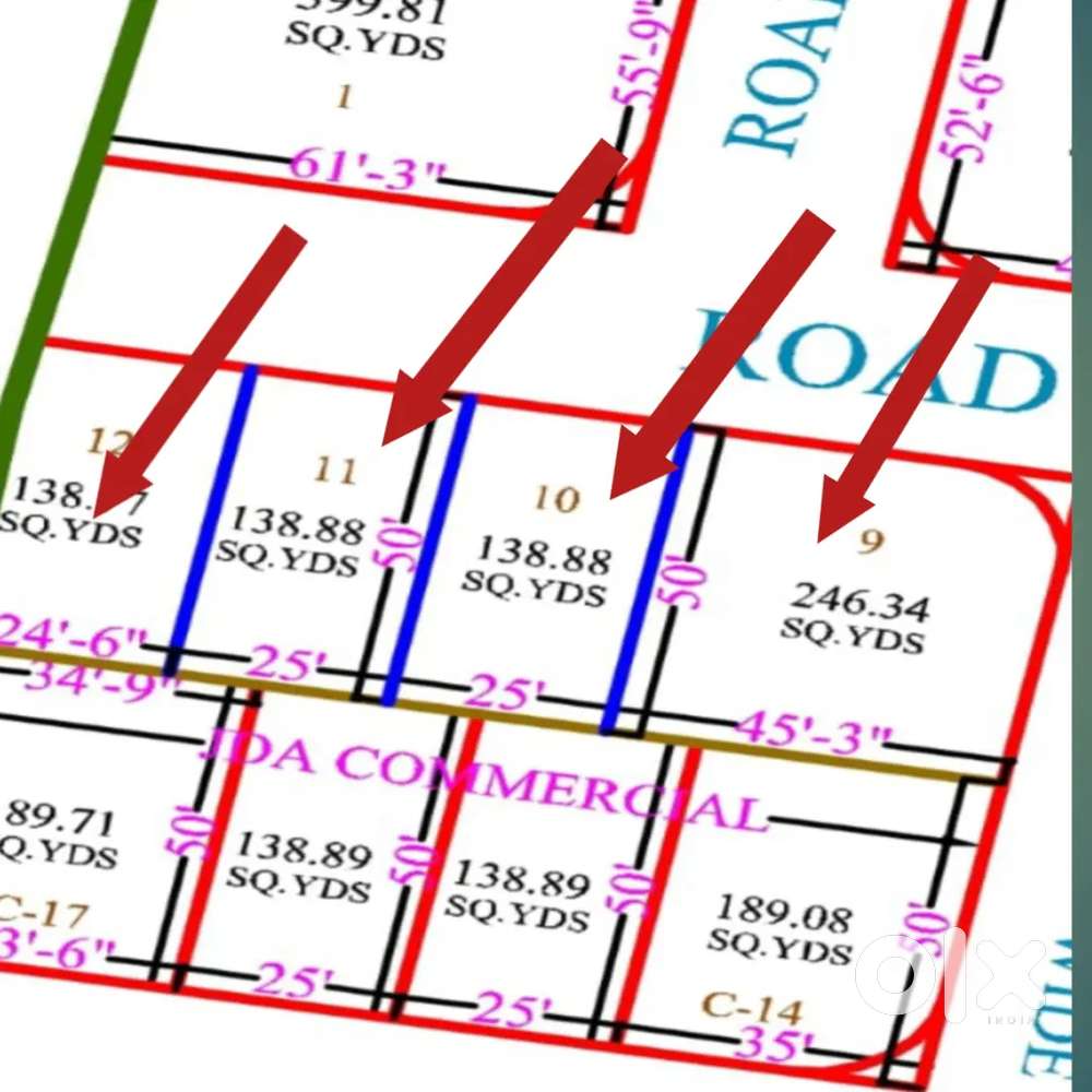 JDA plot for sale at diggi road, balawala