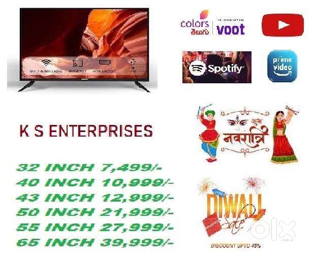 32 inches SMART LED TV, FULL HD  @7,499/-