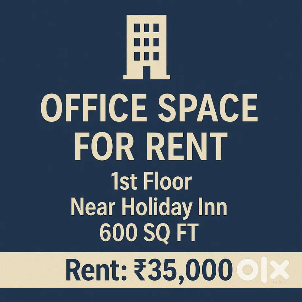 600sqft office space 1st floor near holiday inn