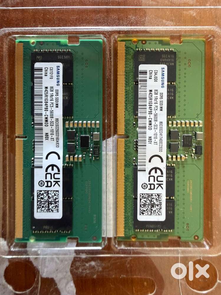 Samsung 16gb ram (8gbx2) Laptop DDR5 5600 Mhz So-dimm Memory kit
