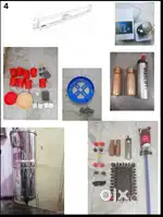 Filter.n Frame n Boxes n steel bottles n stand nall sale