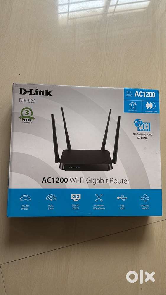 D link AC 1200 Wifi router