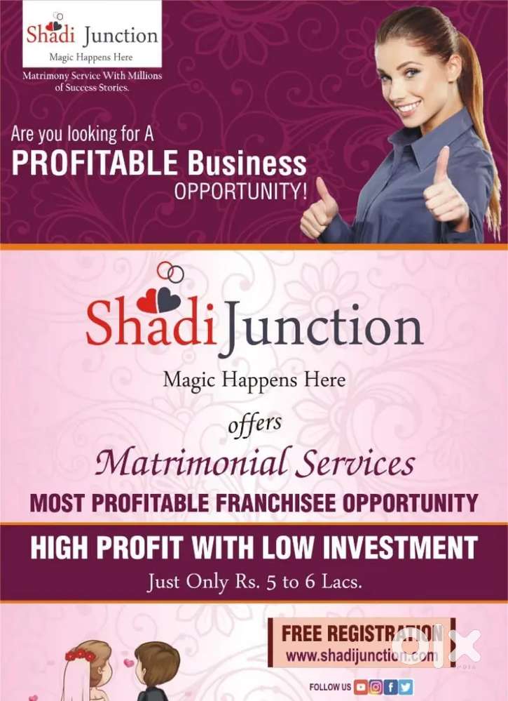 Shaadi Junction Franchise – Kam Investment Mein Apna Business