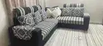 L SHAPE SOFA 6 SEATER