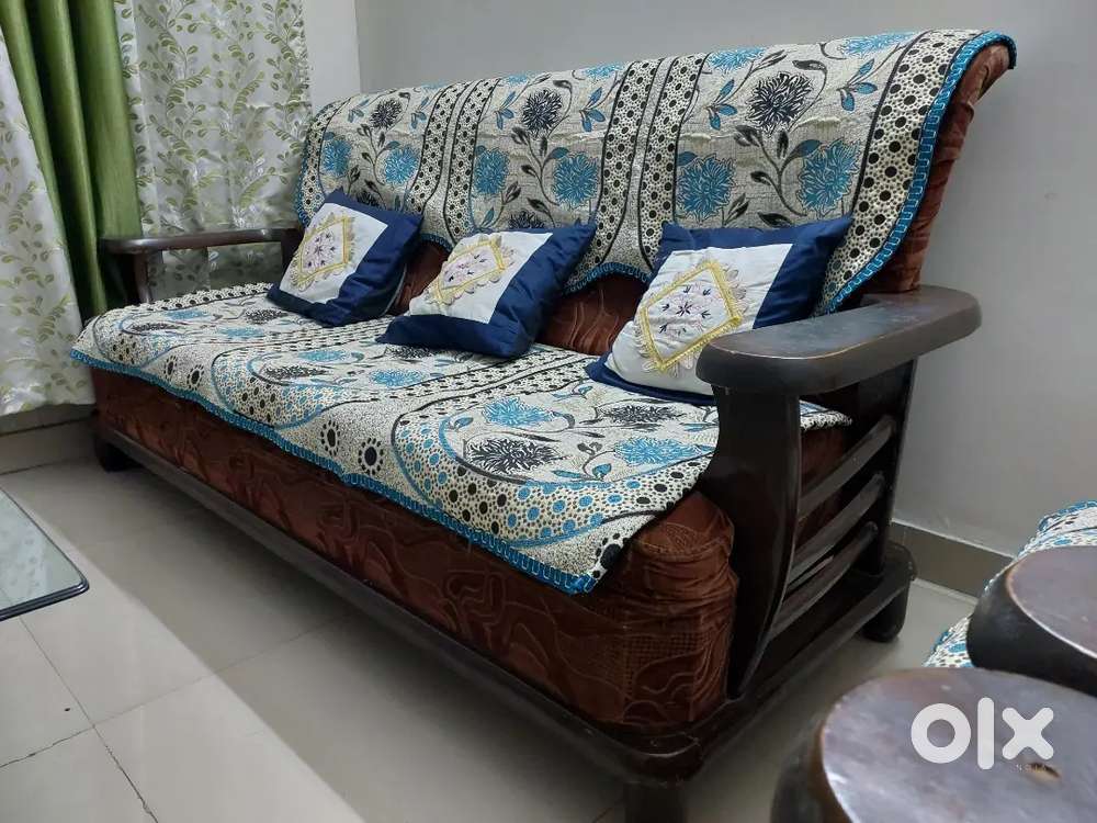 5 sheater sofa and center table