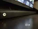 Motorola 2.1 sound bar and woofer