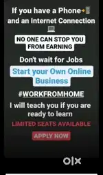 Part Time and Full Time work available  DM Me