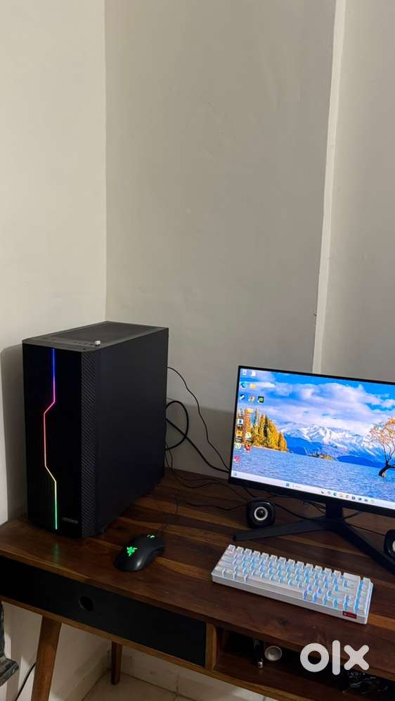 Gaming PC & Mechanical Keyboard & Gaming Monitor , Monitor , PC ,