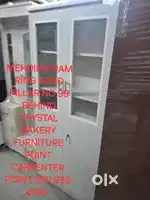 Book shelves cum kitchen cabinet showcase wardrobe brand new in works