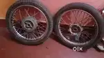 Tyre of Royal Enfield Electra