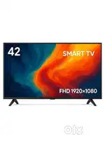 43 inch smart android frameless led tv with 600 live channel