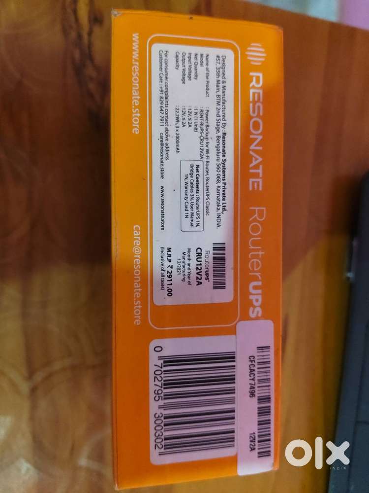 Resonate UPS for Router – Seamless Internet During Power Cut