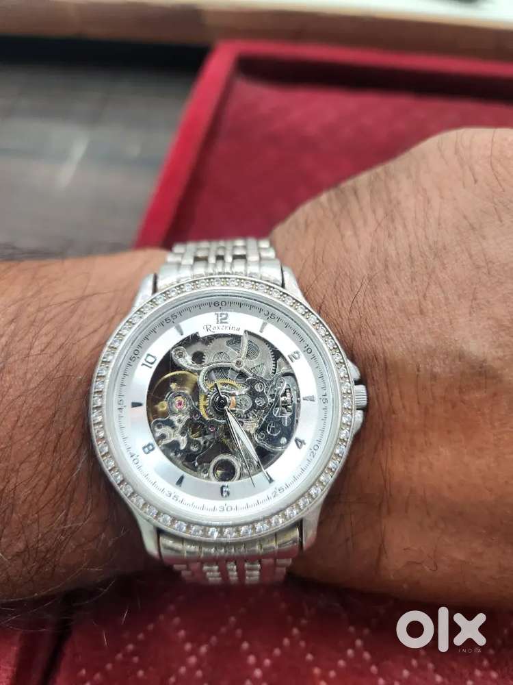 Silver watch for sale