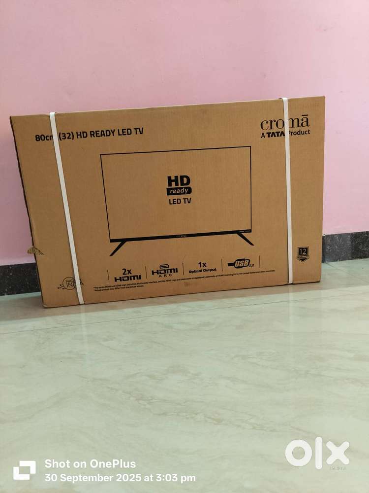 Croma(Tata products) LED tv 32inch