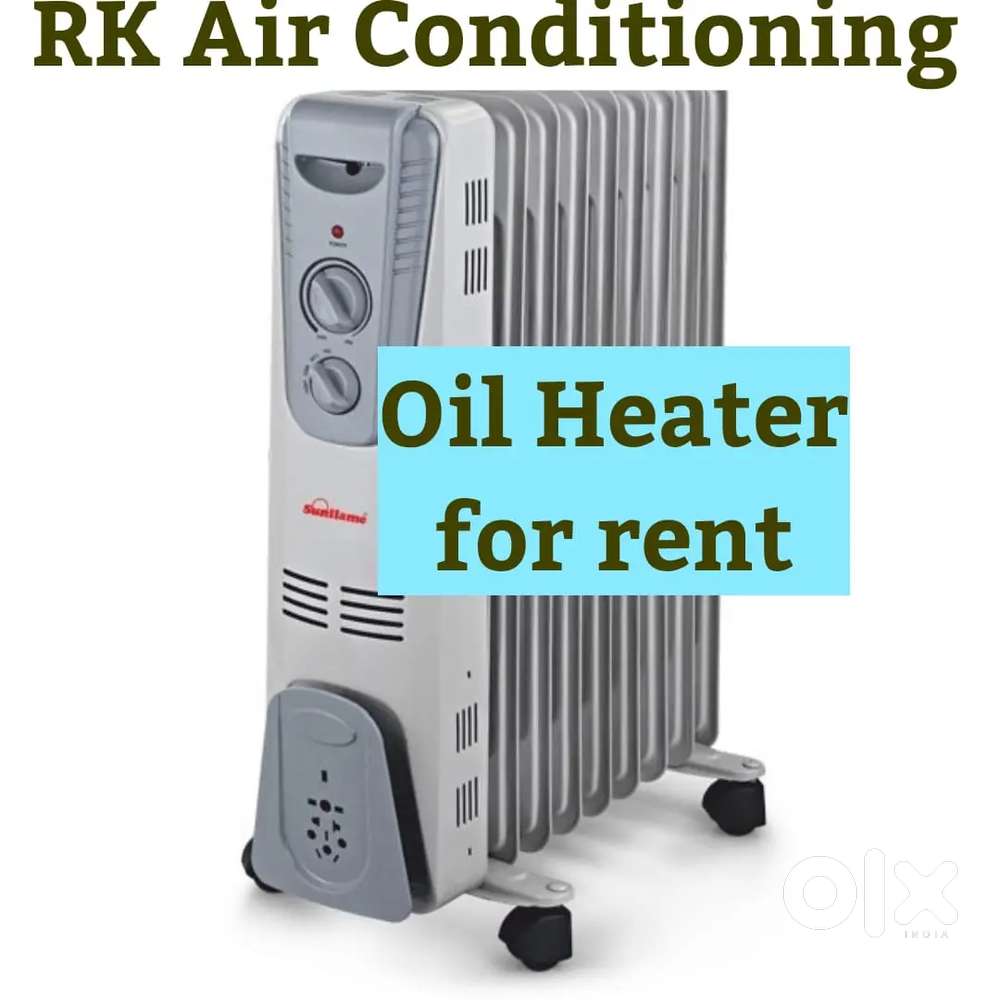 11 Fins Oil Heater On Rent Gurgaon