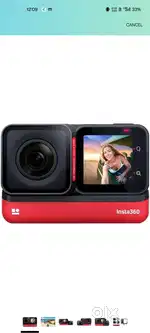 Insta 360 with single lens