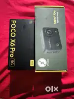 Poco X6 Pro 5G. 3 months old.(OFFER free newGopro water proof camera).
