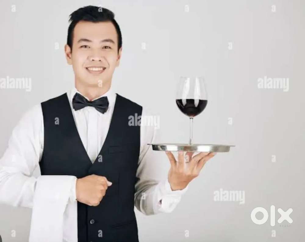 45 waiter requirement in 5 star hotel