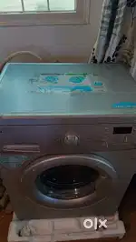 Used LG front loading washing machine in good condition