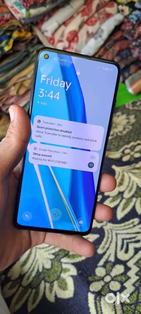 One plus 9rt 8+128 5g phone normal back dhakkan creck