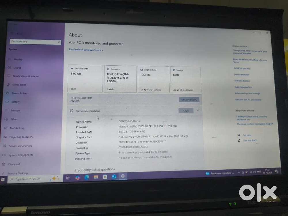 Lenovo Laptop