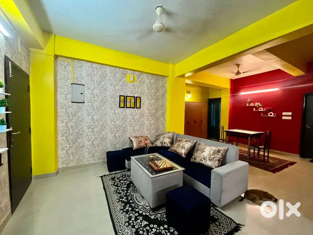 FURNISHED 2 BHK WITH ATTACHED WASHROOM FOR RENT  IN CHRISTIAN BASTI.
