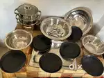 All Steel Plate, Gamla, Bati, Trey, Spoon Bartan