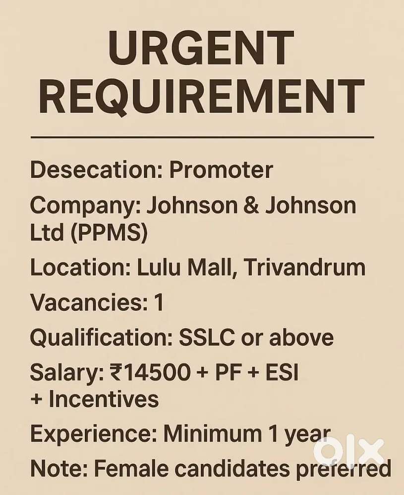 PROMOTER (Jhonson and Johnson)