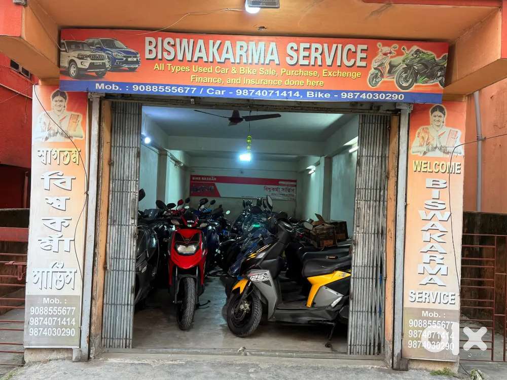 Used Bikes and scooty Big Stocks Instant Sell Exchange finance done