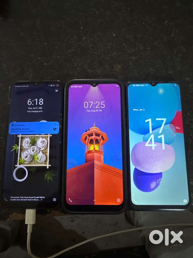 Three android active phone with good condition
