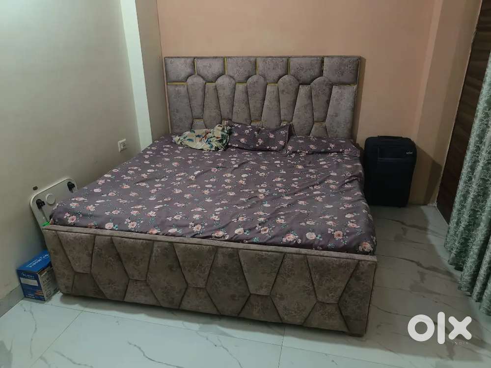 Brand New Designer King Size Box bed .