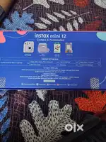 Instqx mini 12 Camera with accessories ( cover and Bunting)