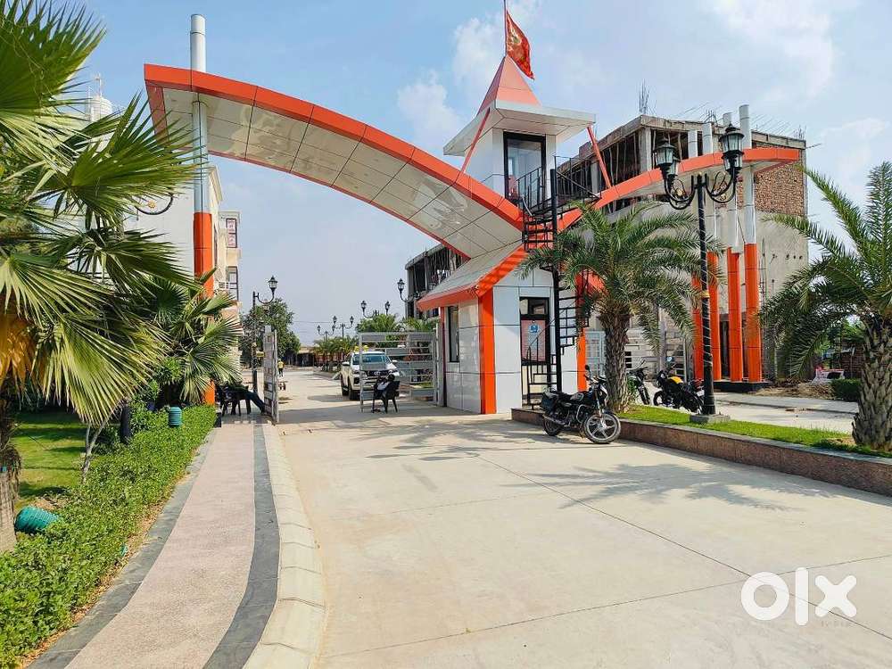 अबआप छाता से गोवर्धन रोड पर बनाई जारही सोसाइटी मे अपना प्लॉट ख़रीदे