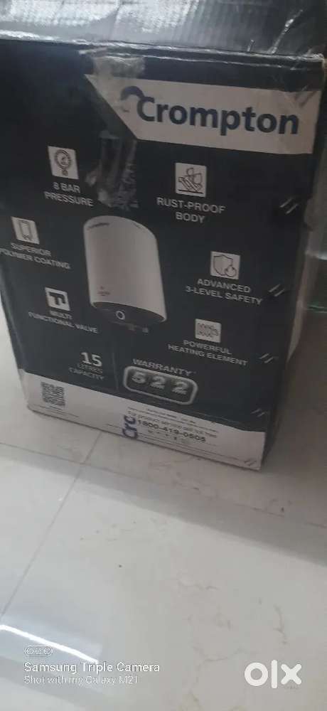 Gyser 25l crompton 1.6 years old