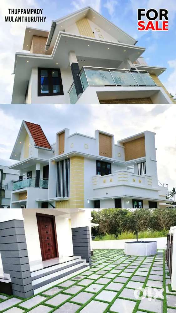 5 cent, 1650 sgft 4 bed room villa for sale mulamthuruthy Thupumpadi