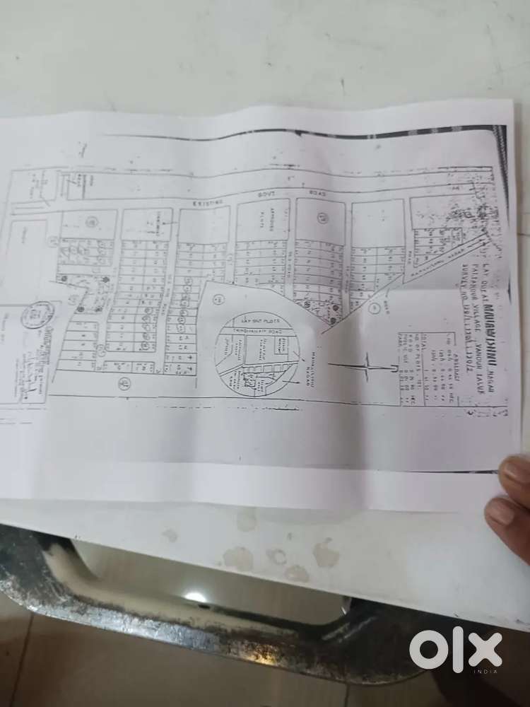 Residential plot for sale pattatoor JIPMER