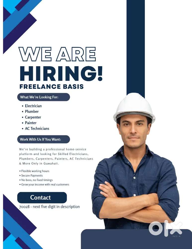 We Are Hiring Skilled Professionals in Guwahati (Freelance Basis)