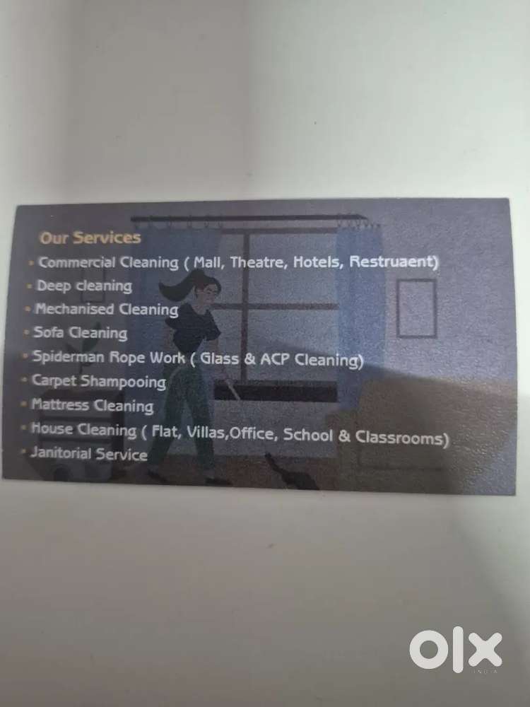 Cleaning staff