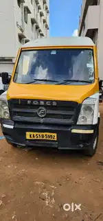Tempo traveller cargo utility