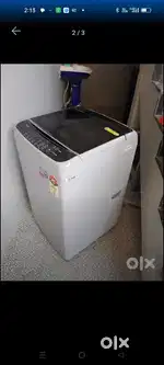 LG washing machine top load with excellent condition