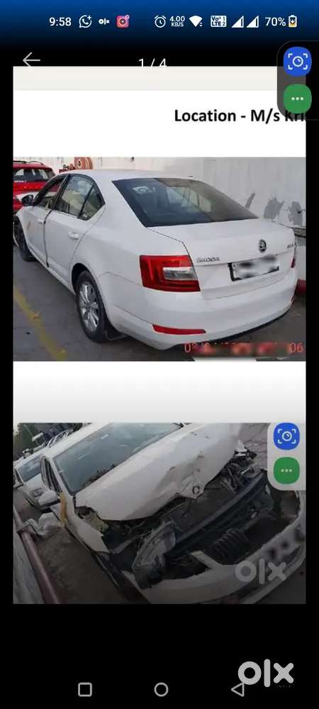 SKODA OCTAVIA 2.0 DIESEL USED PARTS
