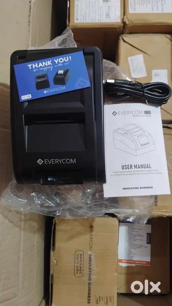 Everycom Thermal Receipt Printer 58mm, Model

Number: EC-58