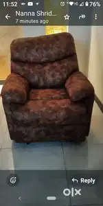 Good condition manual recliner for sale