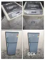 Add657/Videocon W/M & Whirlpool fridge Combo offer1year of warranty