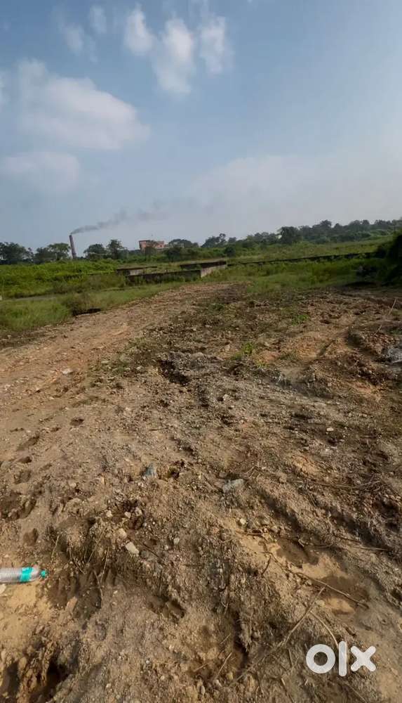 Plot for sale with triple roads