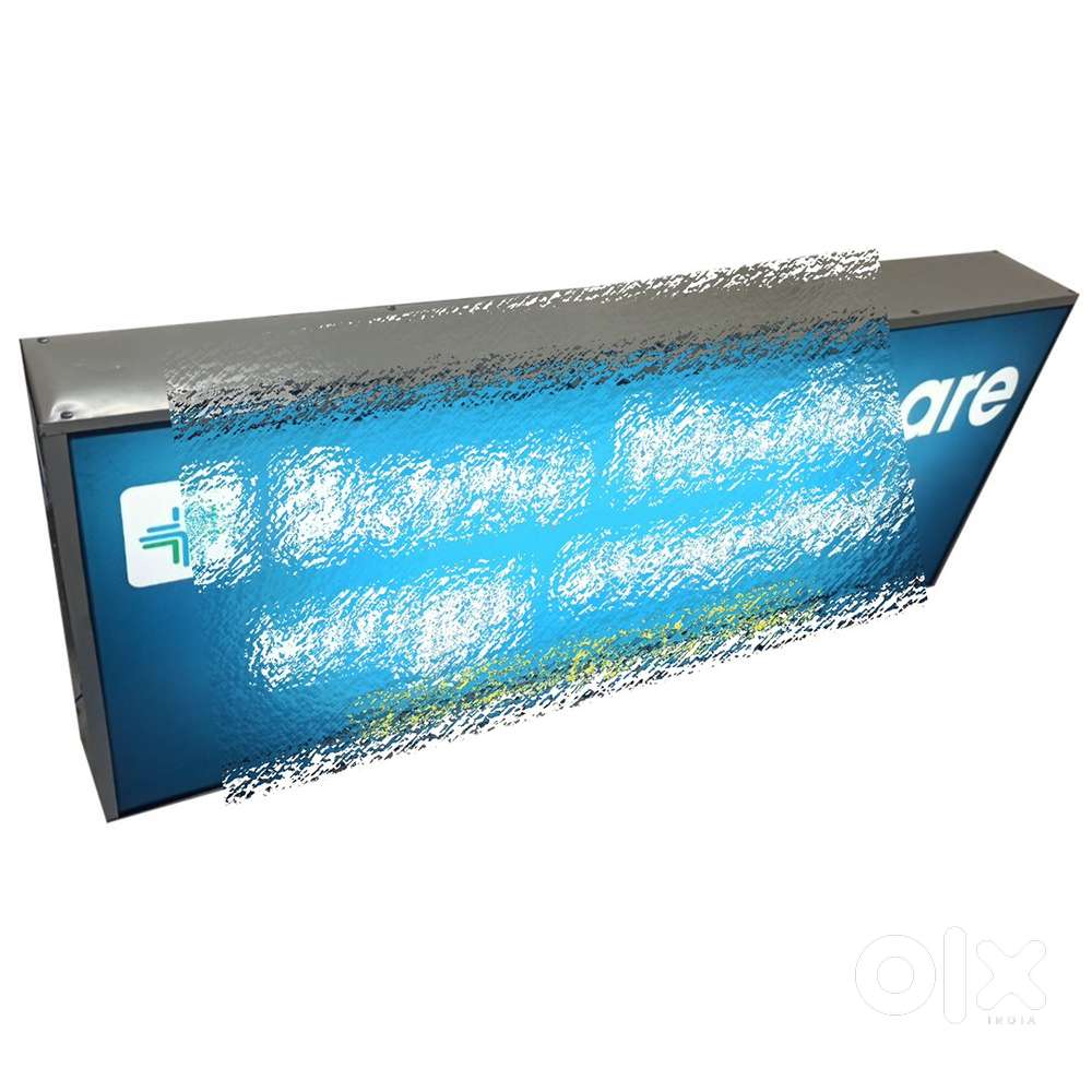 3*8 banner lightning board inbuilt led lights