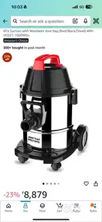 American brand-new vacuum cleaner, just one time use  two months old